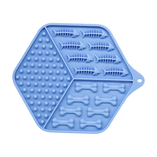 Silicone Lick Pad Slow Feeder Mat with Three Patterns